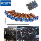 8PCS Steering Wheel Screw Kit M5x0.8 for Racing Cars (Universal)