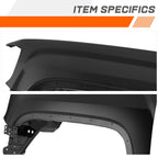 Front Driver LH Fender Panel for GMC Sierra 1500-3500 (2014–2019)
