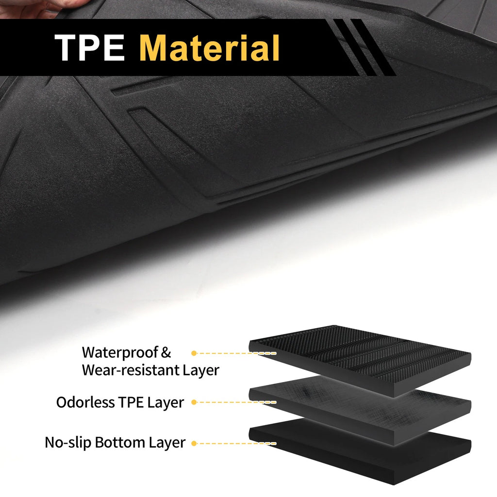 Cargo Liner Rear Trunk Mat for Mercedes-Benz AMG GLC Coupe (2016–2020)
