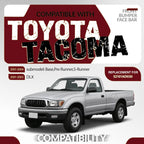 Chrome Front Bumper Face Bar for Toyota Tacoma (2001–2004)