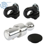 Gooseneck Ball & Safety Chain Anchor Kit for Puck System (2-5/16")