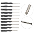 10X Screwdriver Set for Repair Tool (Slotted Cross, 2mm)