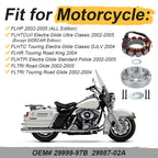 Stator & Rotor 45 Amp for Electra Glide FLTRI FLHTPI FLHTC (1997–2002) 29999-97B 29987-02A