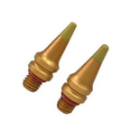 2X Aluminium Alloy M8 Blend Hammer Tips for Dent Repair Tool