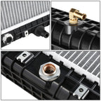 2-Row Aluminum Engine Cooling Radiator for Freightliner Cascadia M2 (2012–2017)