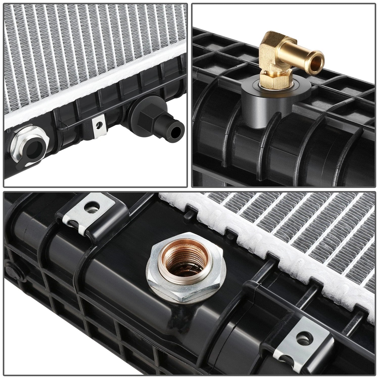 2-Row Aluminum Engine Cooling Radiator for Freightliner Cascadia M2 (2012–2017)