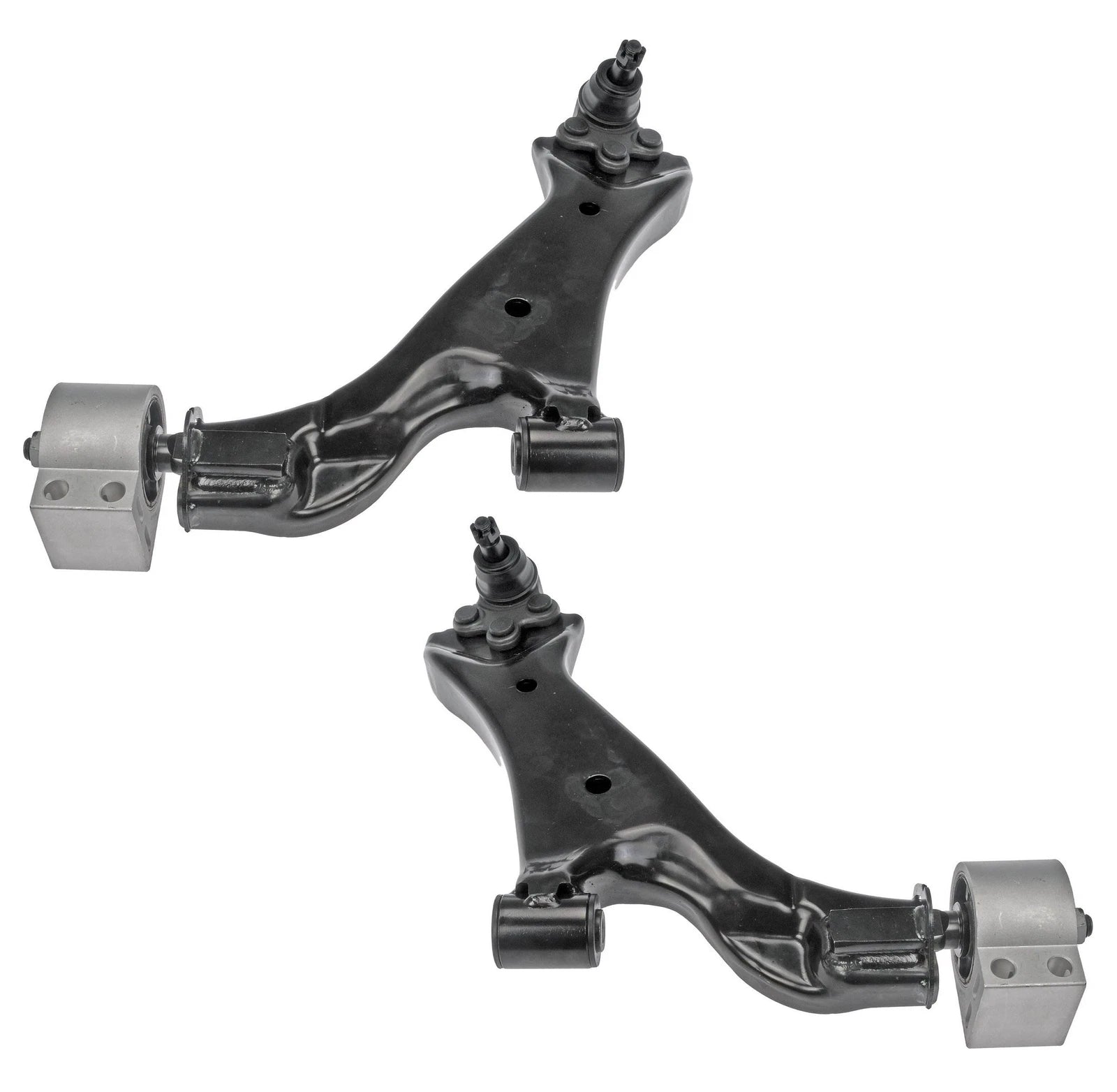 Set of 2 Front Lower Control Arm and Ball Joints for Chevy GMC (2010–2017)