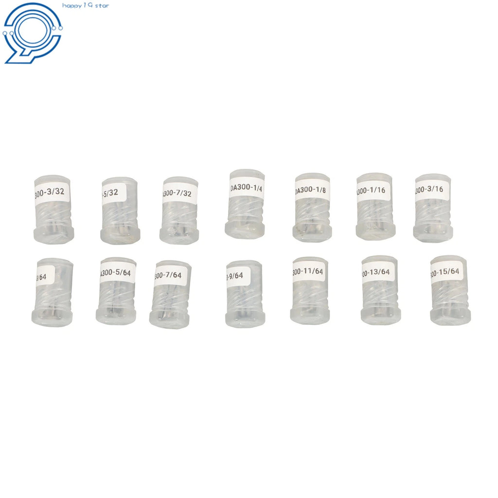 14 Pack Double Angle Collets for Tool Holder (3/64 to 1/4 Inch)