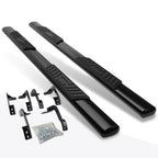 Set of 2 Side Step Nerf Bars for Dodge Ram Truck (2009–2020) Black 5"