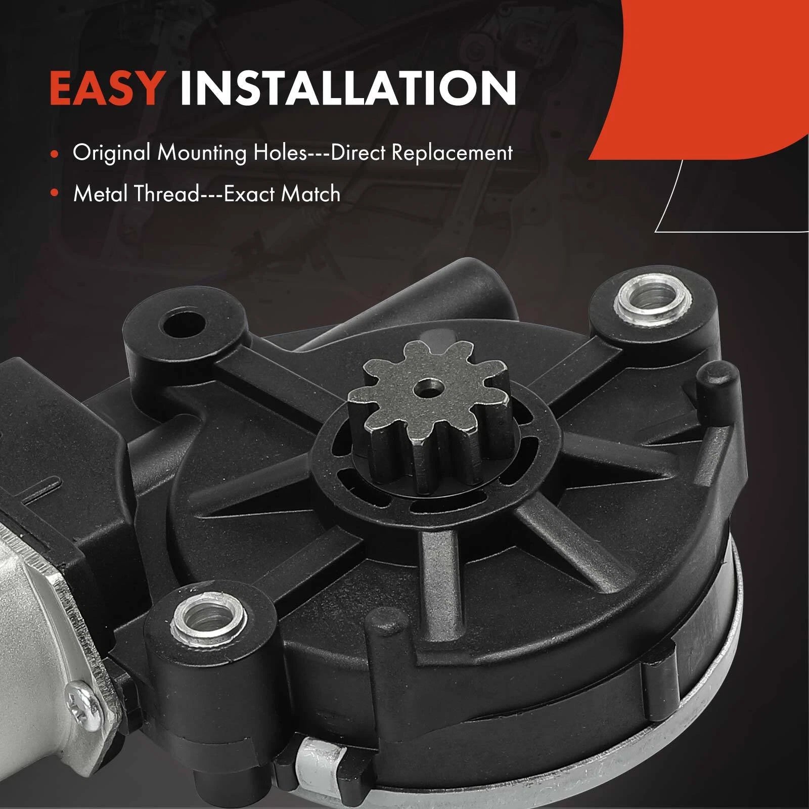2X Window Motor for Ford Taurus Mercury Sable (1996-2007)