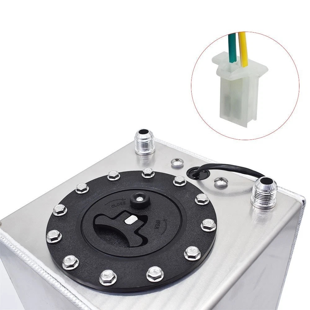2.5 Gallon Aluminum Fuel Cell Tank for Racing Drift Vehicles