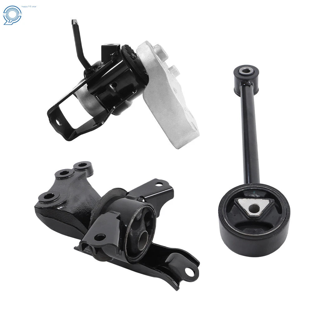 3X Engine Motor Mount Set for Mitsubishi Mirage (2014–2022) Mirage G4 (2017–2022)