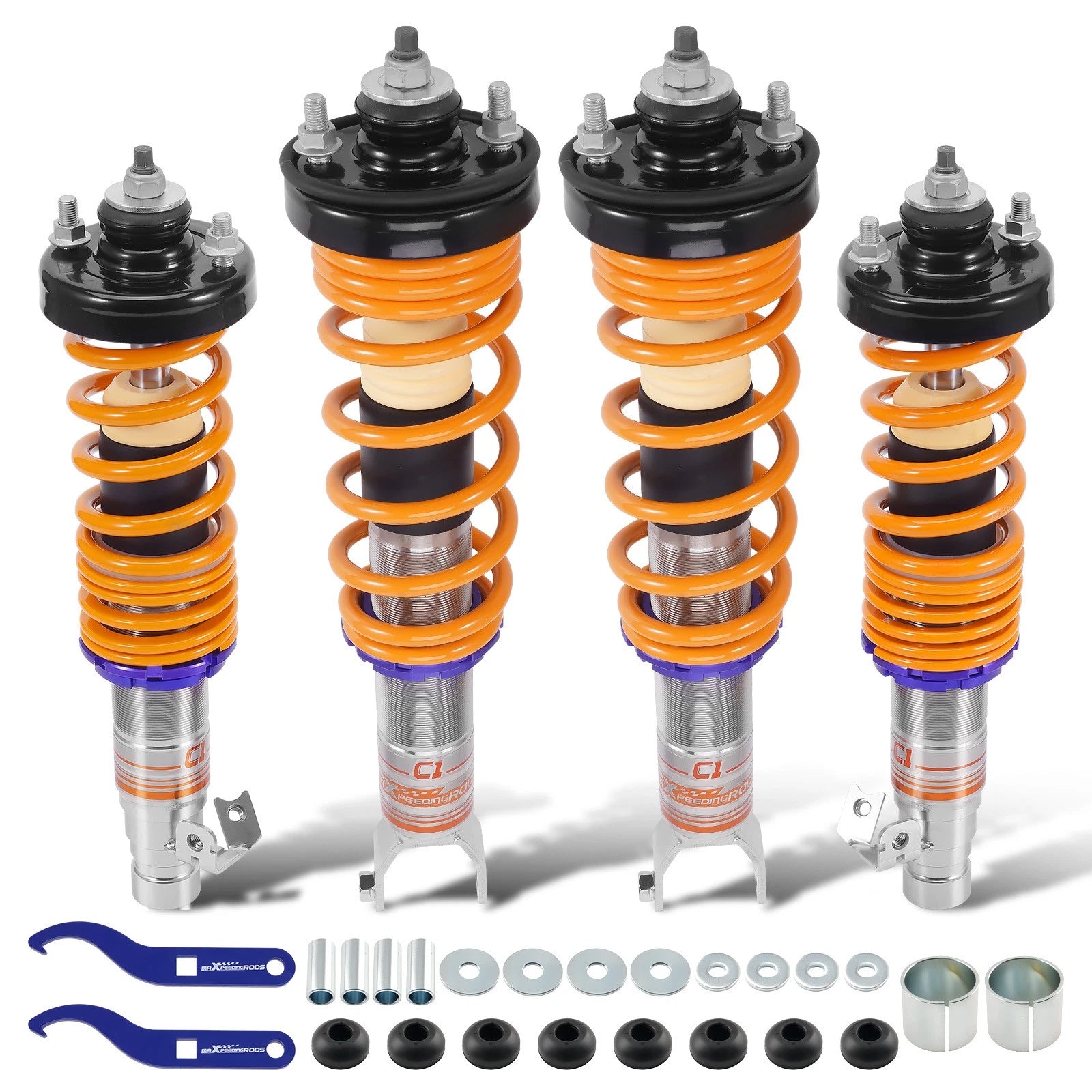 Height Adjustable Coilovers for Honda Civic (1996–2000)