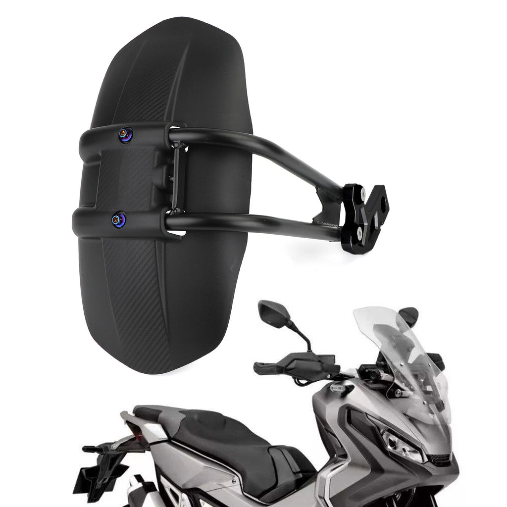 Rear Fender Tire Hugger Mudguard for Honda XADV 750 (2017–2020) Black