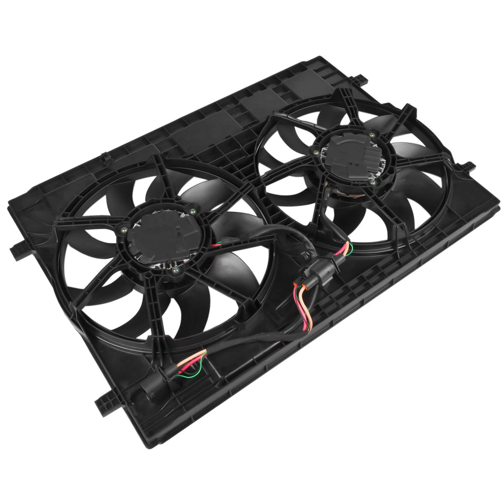 Dual Radiator Cooling Fan Assembly for VW Atlas, Atlas Cross Sport (2018–2023)