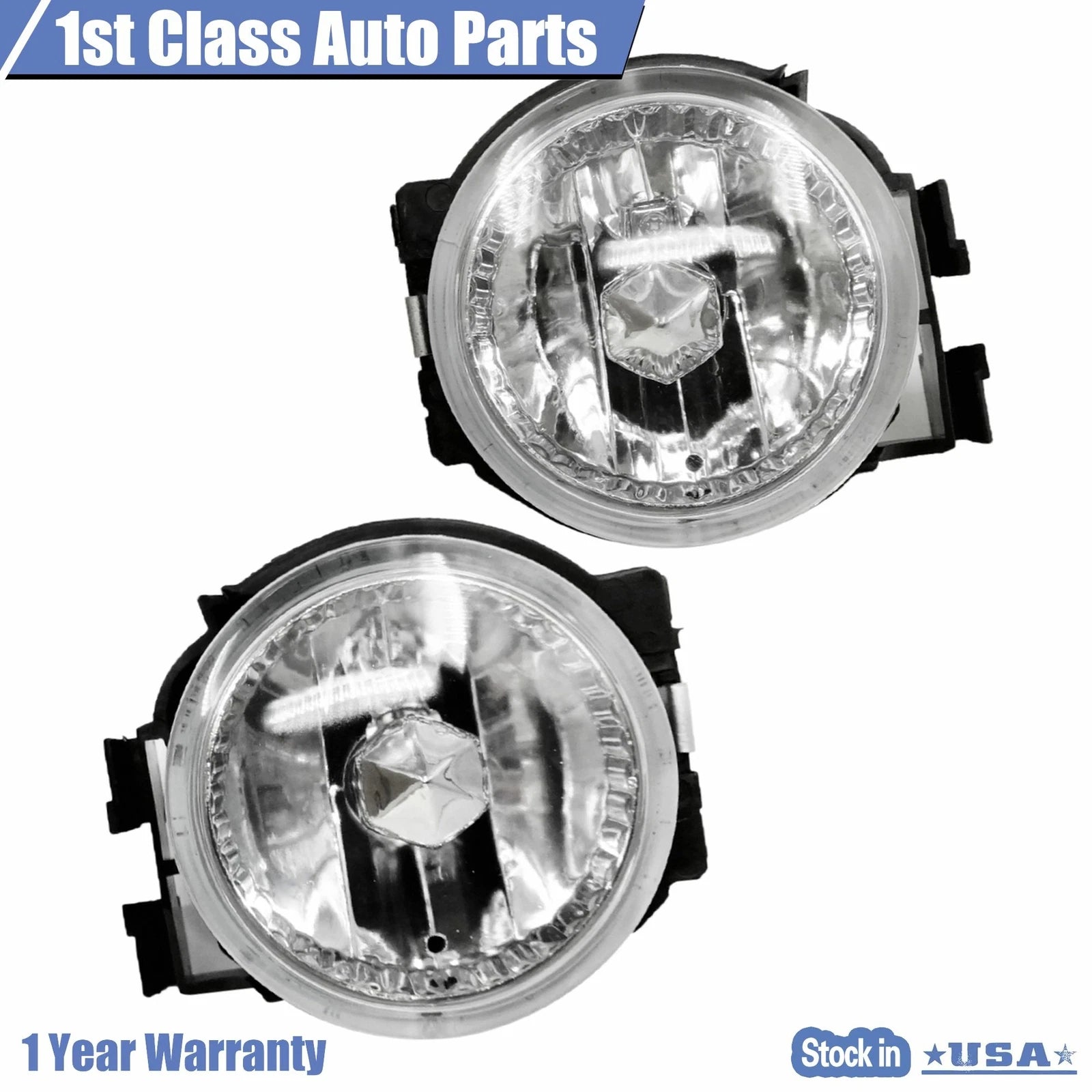 Set of 2 Fog Lamp Assemblies for Subaru Impreza WRX STI (2008–2014)