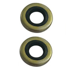 2Pcs Oil Seal for OMC (Replaces 321928, 0321928, 0777555, 777555)