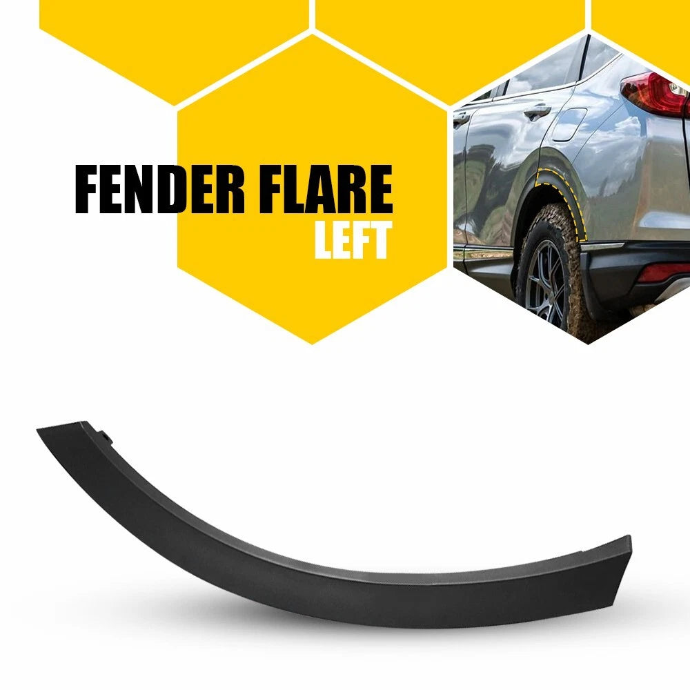Rear LH Fender Flare Wheel Opening Molding for Honda CR-V (2017–2019)