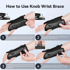 Adjustable Wrist Brace for Carpal Tunnel Right Hand 6.5in-9.5in