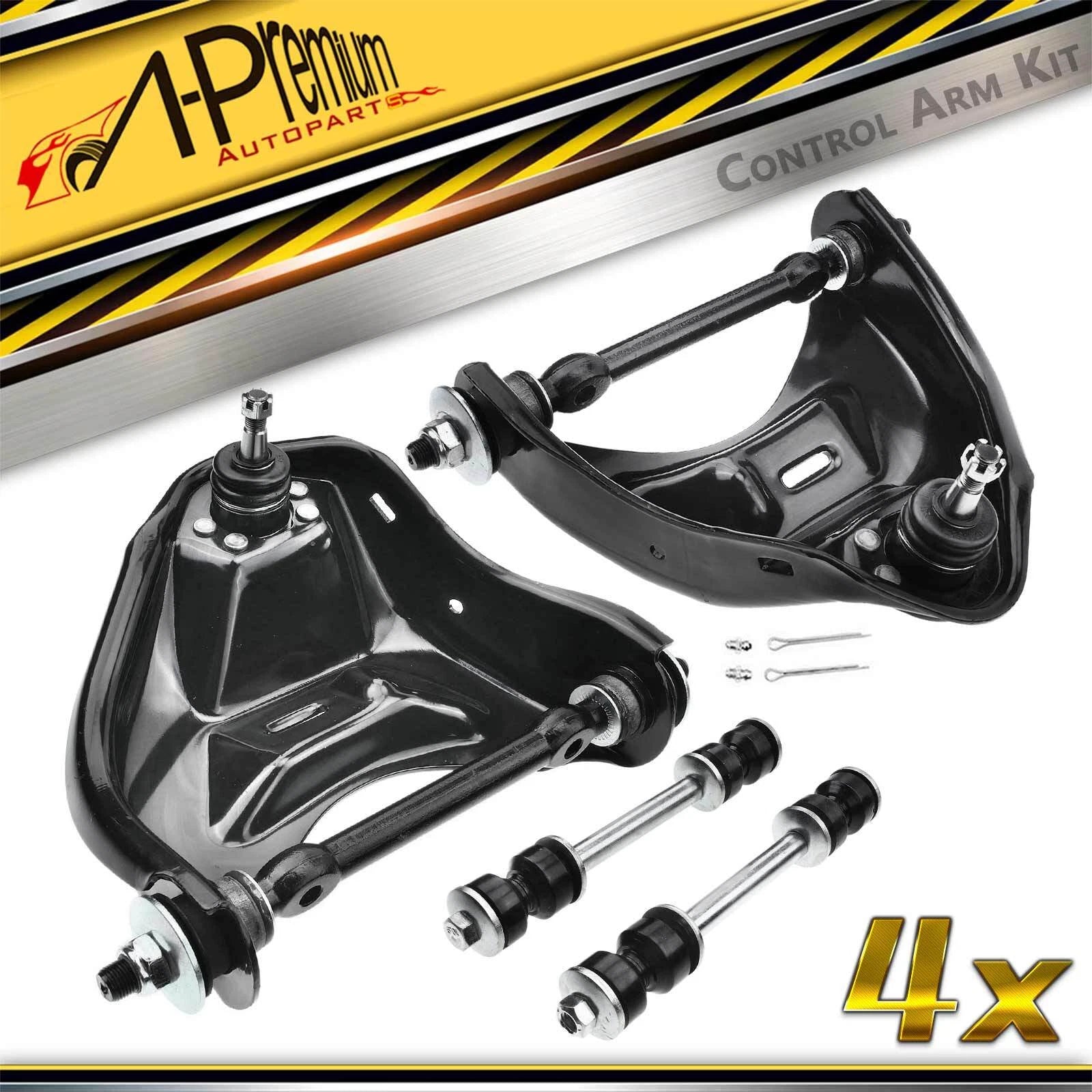 Set of 4 Front Upper Control Arms with Ball Joints for Chevy Malibu Blazer 
