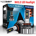 2X 9012 LED Headlight Bulbs for 6500K 8000LM