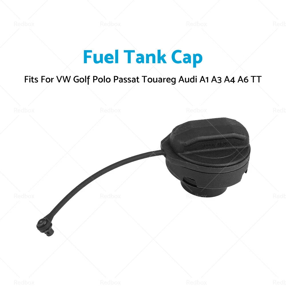 Fuel Tank Cap for VW Golf, Polo, Passat, Touareg, Audi A1, A3, A4, A6, TT (2000–2023)