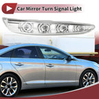 Right Mirror Turn Signal Light for Hyundai Sonata (2009–2014) - Gray Clear