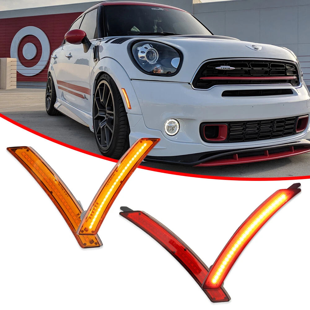 Set of 4 LED Side Marker Lights for Mini Cooper (2007–2013)