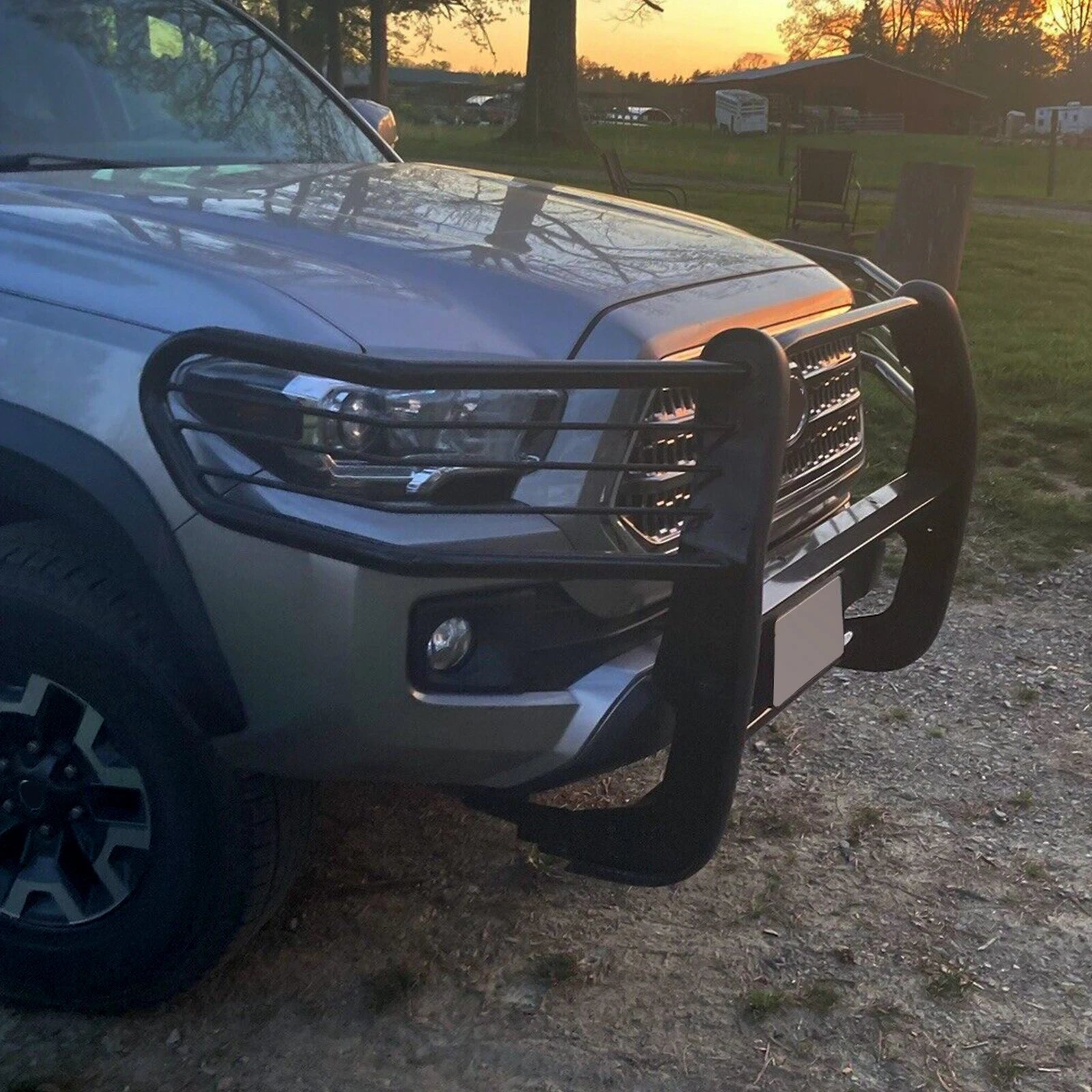 Front Bumper Brush Guard Grille for Toyota Tacoma (2016–2023)
