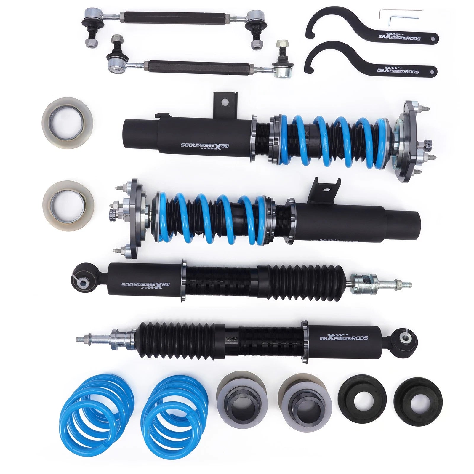 Coilover Damper Set of 2 for VW Jetta MK5 MK6 (2006–2017) / Golf (2003–2012)