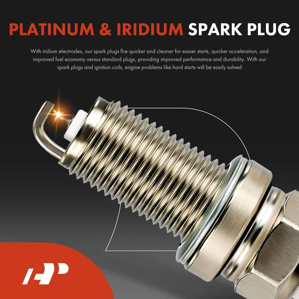 Ignition Coils and Iridium Platinum Spark Plugs for Toyota Corolla (1998â2002)