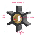 Impeller Kit for Yanmar (128296-42070, 124223-42110)