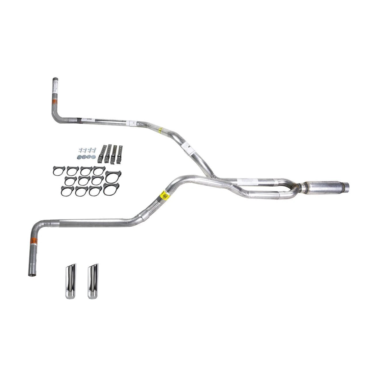 Dual Exhaust Glass Pack Muffler for Silverado 1999–2006