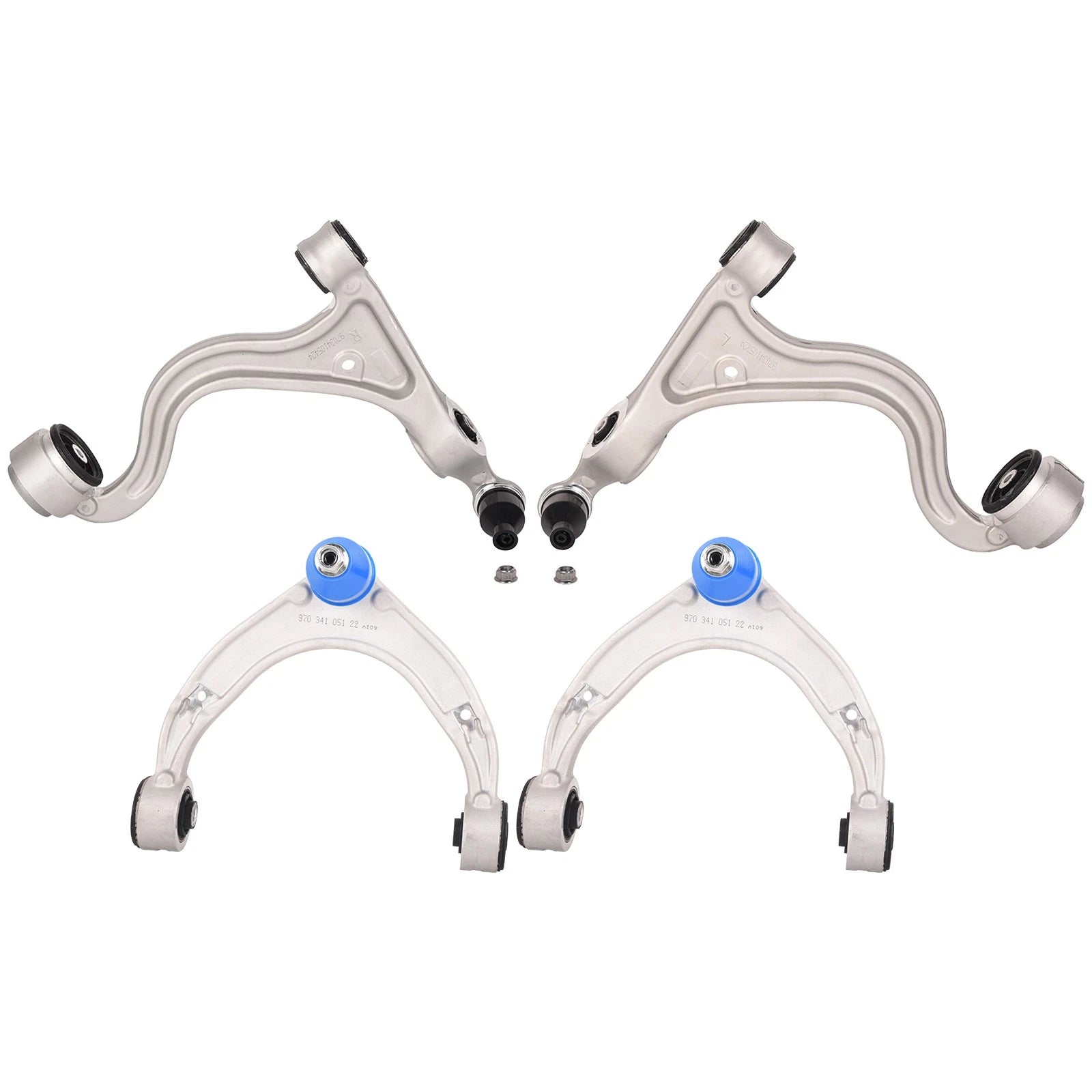 Set of 4 Control Arms for Porsche Panamera (2014-2016)