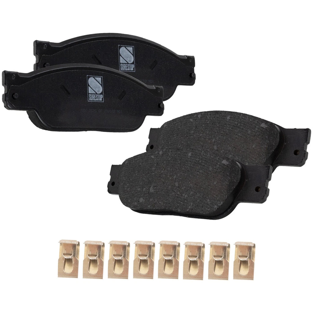 Front Brake Pad Set for Jaguar S-Type, XJ8 Vanden Plas (2003–2005)