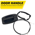 Side Sliding Door Handle & Cable Assembly LH/RH for Ram ProMaster Van (2014–2022)