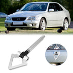 Tow Hook Screw Set of 2 for Lexus IS IS250 (2006–2013) Silver Tone Triangle