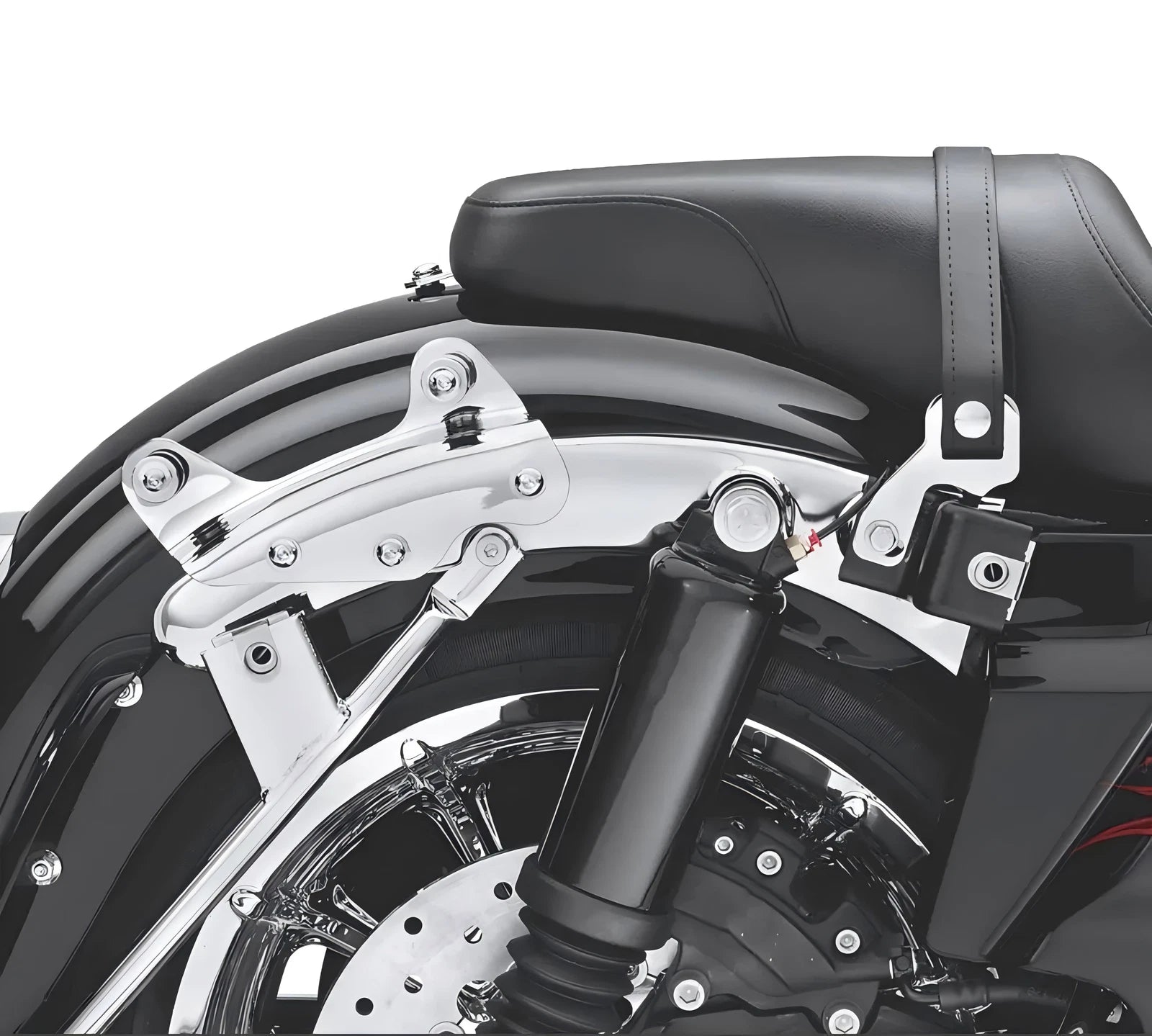 4 Point Moto Trunk Docking Hardware Kit for Harley Road King, Street Glide (2009–2013)
