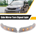 2X LED Mirror Turn Signal Light for Kia Sorento (2011–2016) 87613-2P000 87623-2P000