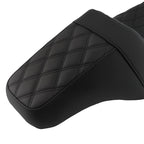 Black Leather Seat Set for Harley Touring Electra Glide (2008–2023)