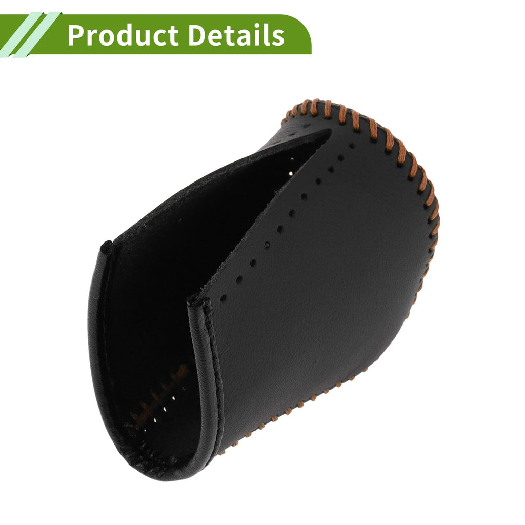Gear Shift Knob Cover for Lexus NX300 (2014–2021) Black Brown Faux Leather