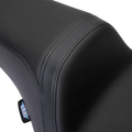 Predator 1Up Seat for Harley FLH (Smooth Black Solar Leather)