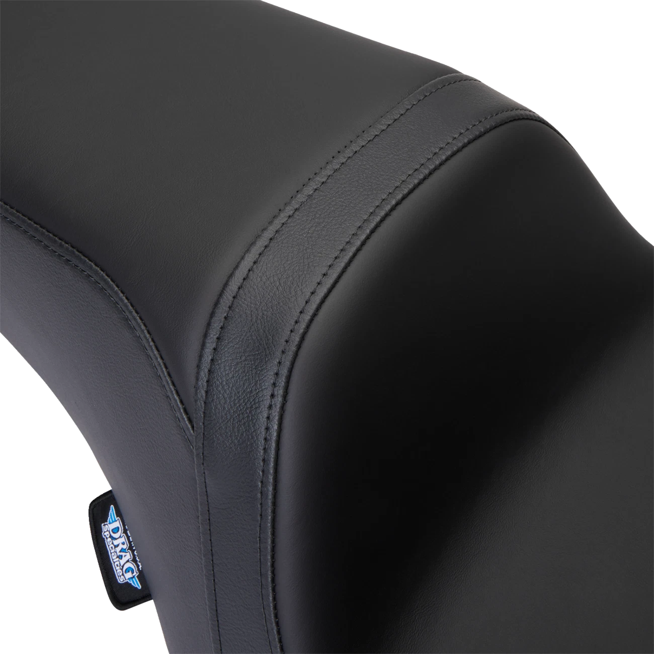 Predator 1Up Seat for Harley FLH (Smooth Black Solar Leather)