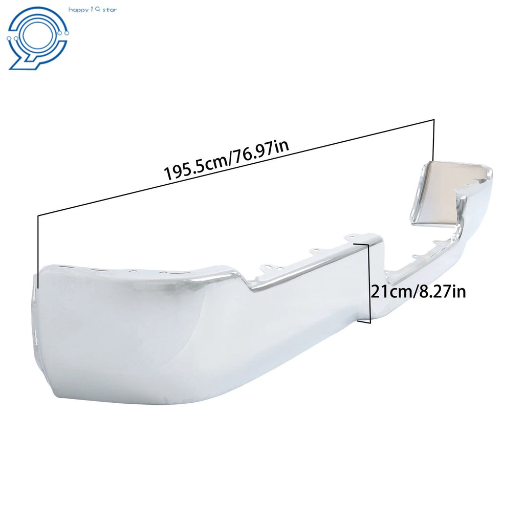 Chrome Rear Step Bumper Face Bar for RAM 2500 3500 (2019-2024)