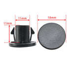 Fairing Mirror Hole Plug Kit Black for Street Glide FLHXSE FLHX (2024)