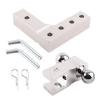 2 inch Trailer Connection Receiver Trailer Tow Hook 6" Drop Adjustable 5000 lb