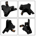 Bracket for CR-10 S4/S5 (2018–2023) - Motor and Pulley Integration, Black Finish
