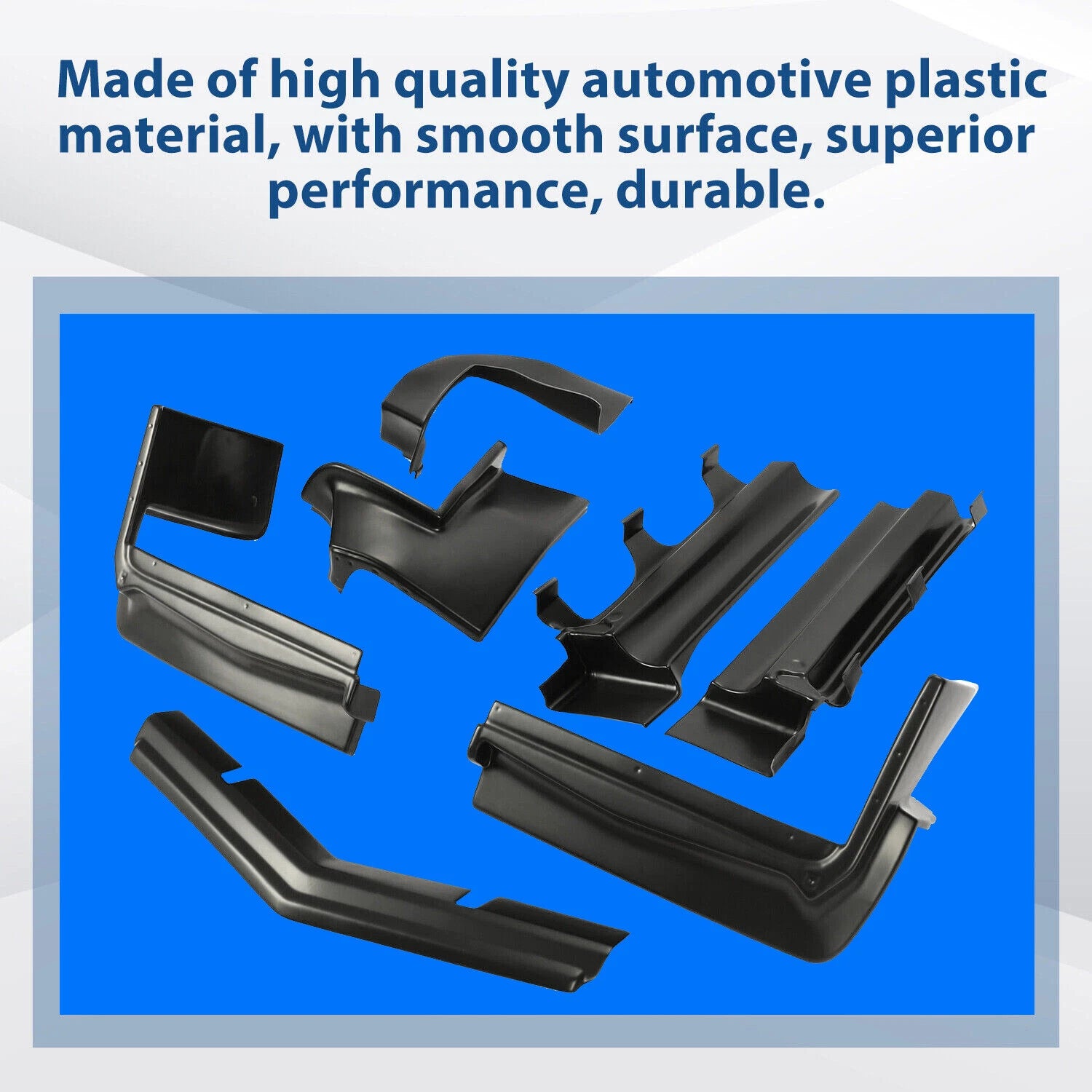 Set of 7 Bumper Fillers for Buick Riviera (1979–1985)