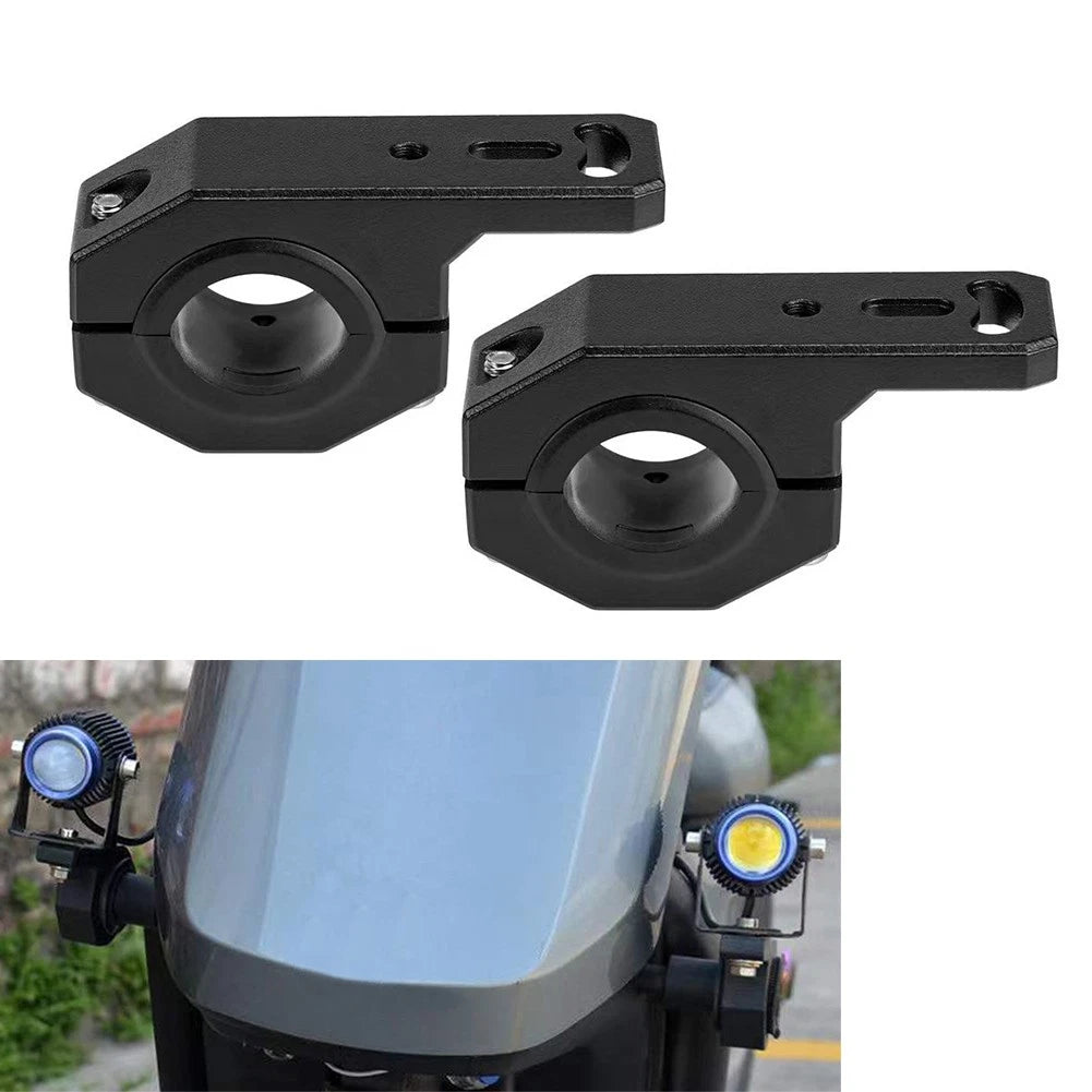LED Headlight Tube Mount Kit for Universal Vehicles (18-30mm)