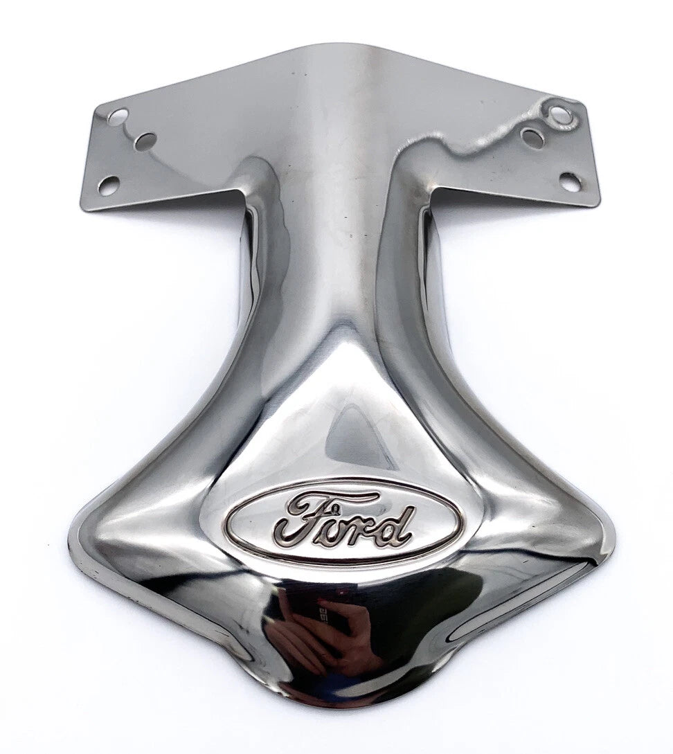 Exhaust Tail Pipe Deflector Shield Set for Ford Custom Oval (1965–1972)